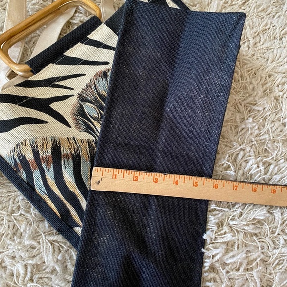 Eco Friendly Jute Market Bag – Zebra print - Picture 6 of 16